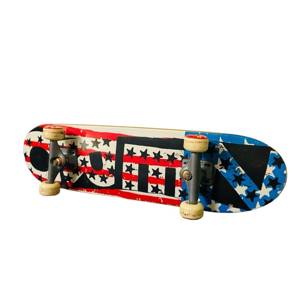 Zero American Flag Tech Deck Hand Board Rare Punk Classic - Picture 14 of 15